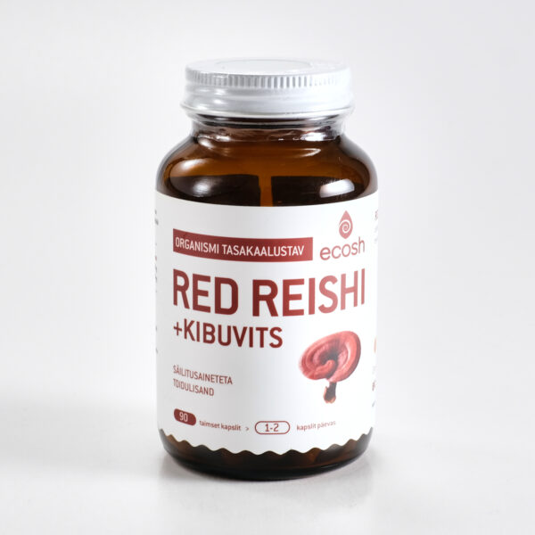 Red Reishi (ganoderma ekstrakt) 90tk Ecosh Life OÜ